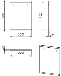 Grossman Зеркало Бруно 55 веллингтон – фотография-4